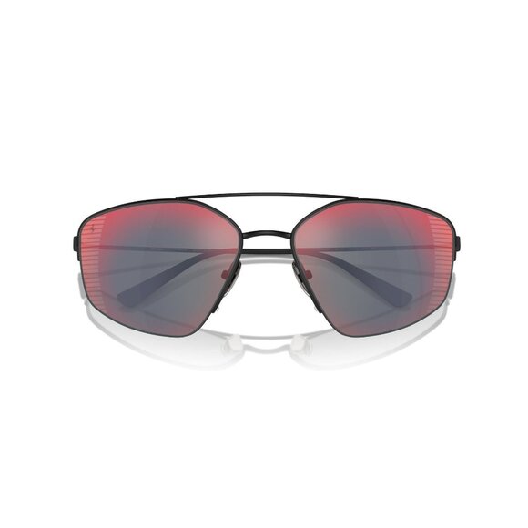 New FERRARI SCUDERIA Black Semi Rimless Rectangle FH1009T 301/6P Sunglasses Wome - Picture 4 of 6